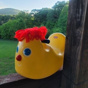 Little Tikes Yellow Rocking Horse